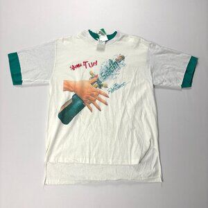 Vintage Salem Cigarettes Promo Shirt White XL Shake It Up NWT Deadstock